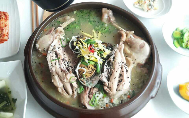 전주바지락맛집 삼계탕